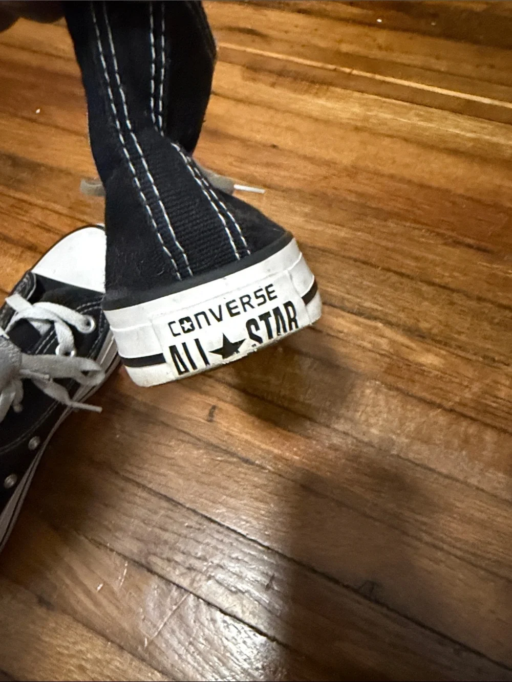 Converse Black High-Top Sneakers